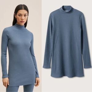 NWT MANGO High collar sweater